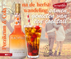 Peachrum en cola met Peachtree - uw topSlijter 